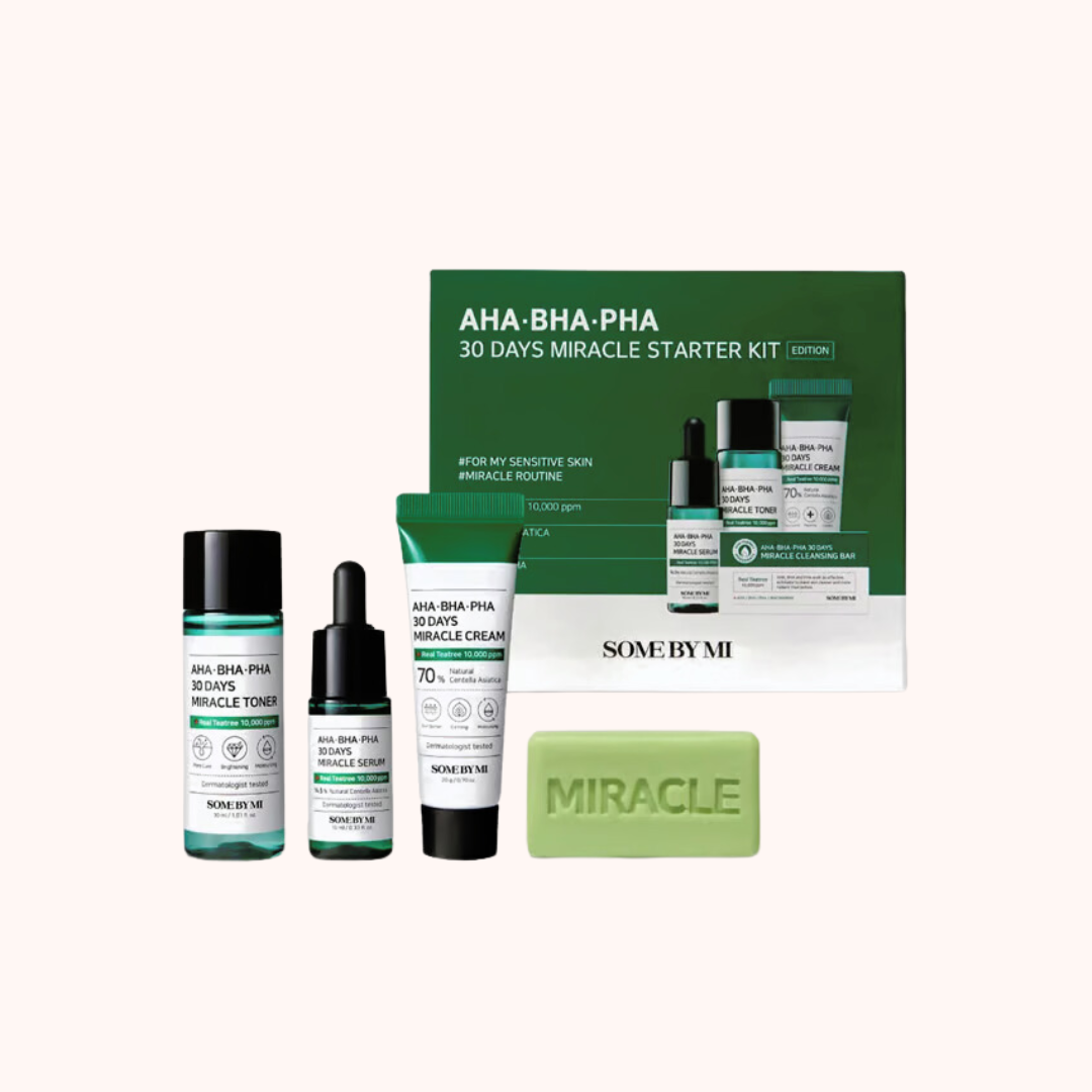 Some By Mi AHA-BHA-PHA 30 Days Miracle Starter Kit 4pcs