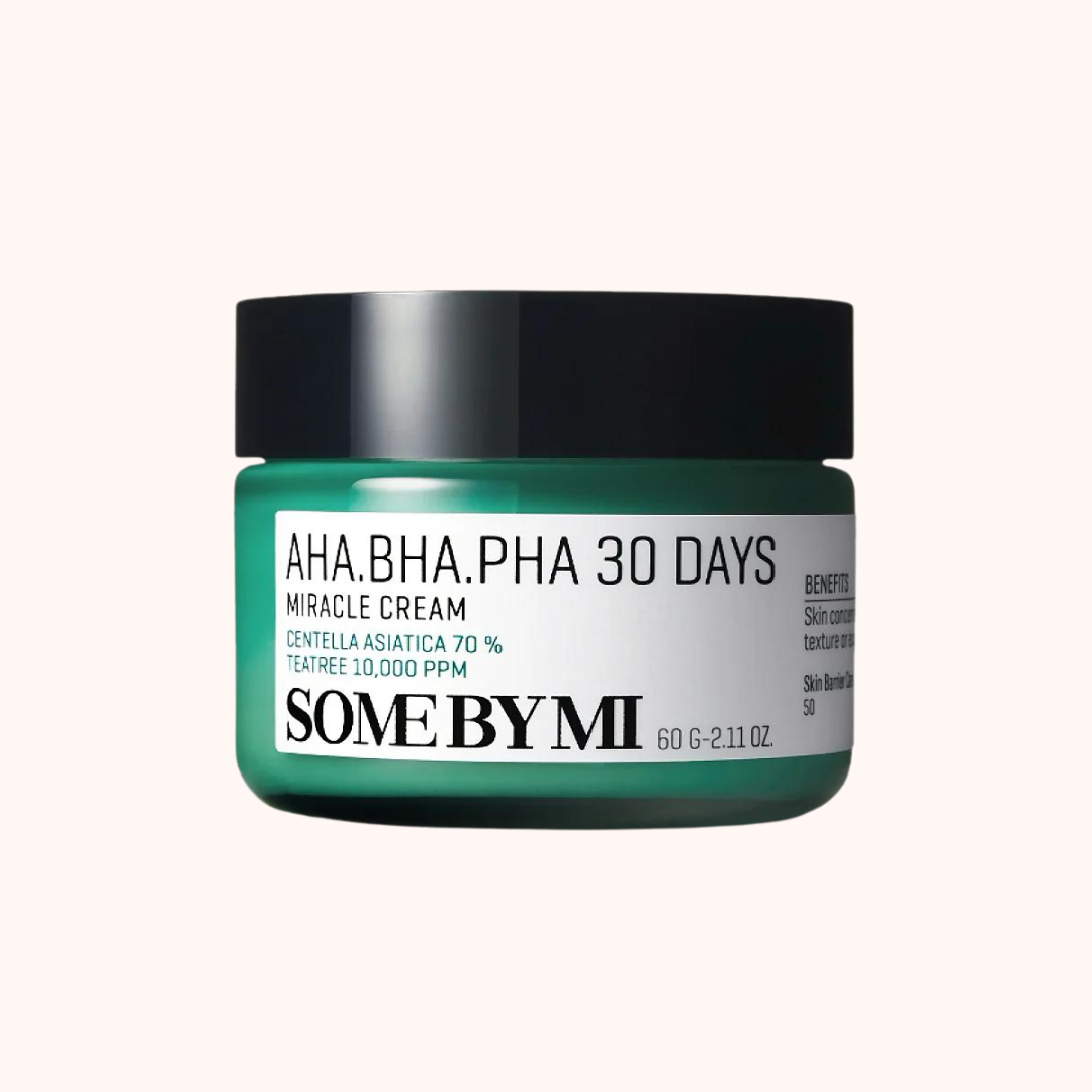 Some By Mi AHA-BHA-PHA 30 Days Miracle - Восстанавливающий крем для проблемной кожи 60г