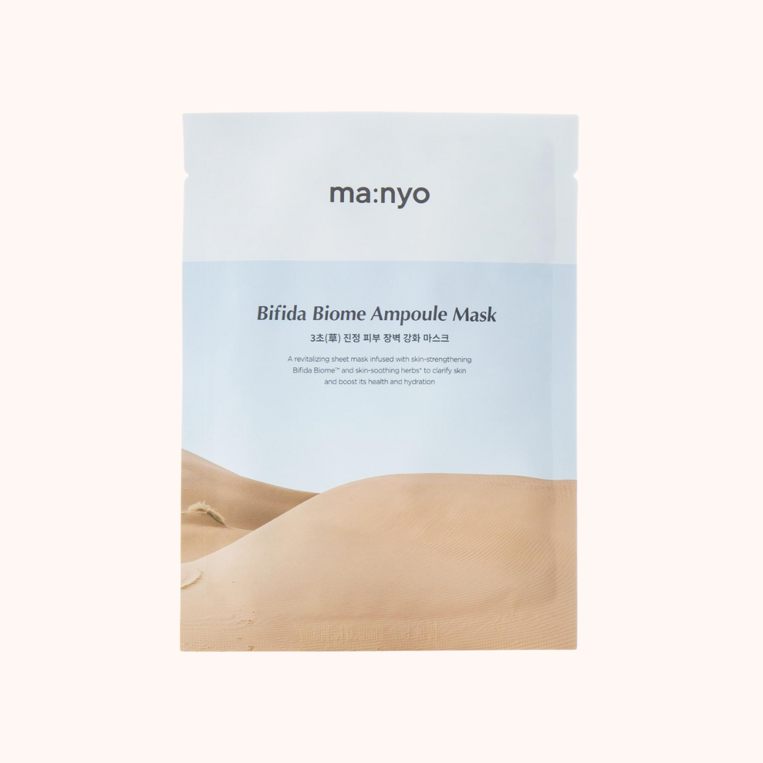 Ma:nyo Factory Bifida Biome Ampoule Mask - Восстанавливающая маска с пробиотиками 30г