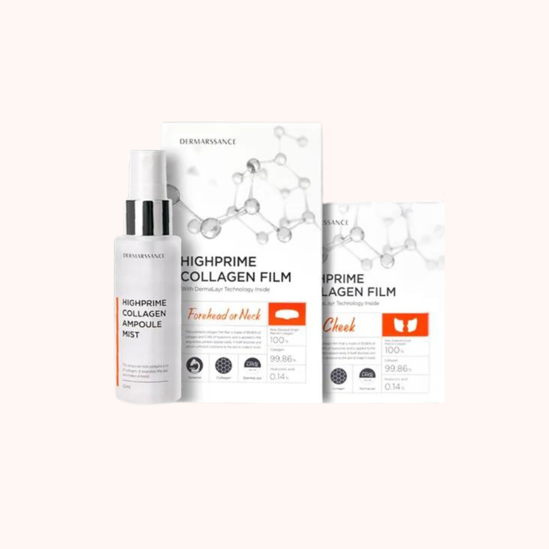 Dermarssance HighPrime Collagen Film &amp; Ampoule Mist Set