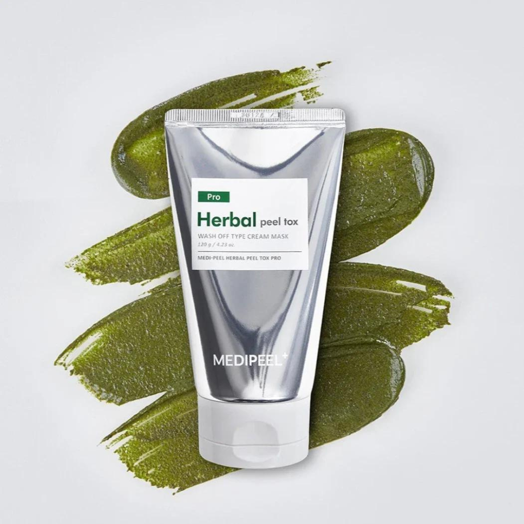 Medi-Peel Herbal Peel Tox Wash Off Type Cream Mask PRO - Очищающая пилинг-маска 120г