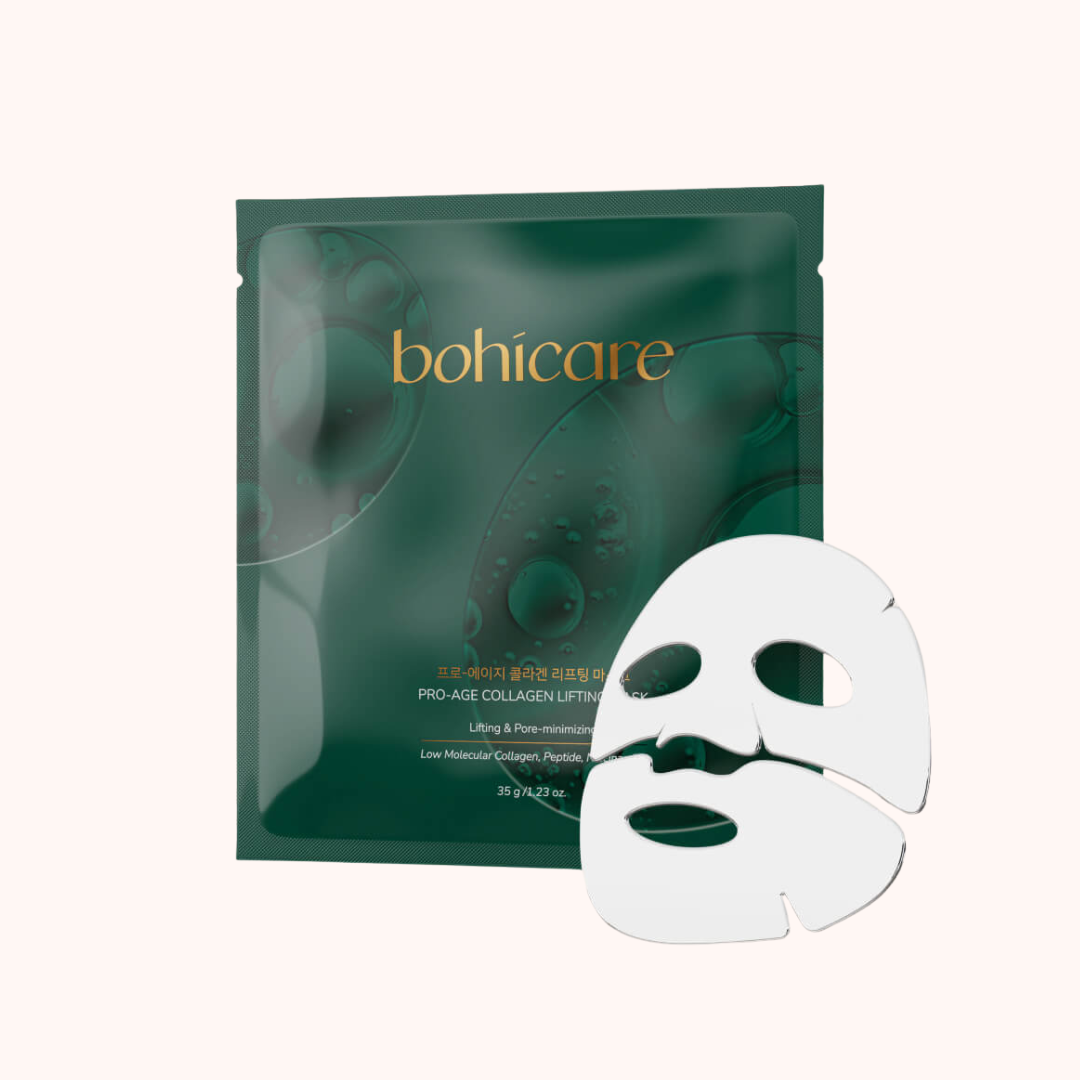 Bohicare Pro-Age Collagen Lifting Mask - Гидрогелевая лифтинг-маска с коллагеном 35г*4шт