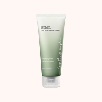 Anua Heartleaf Quercetinol Pore Deep Cleansing Foam - Пенка для глубокого очищения 150мл