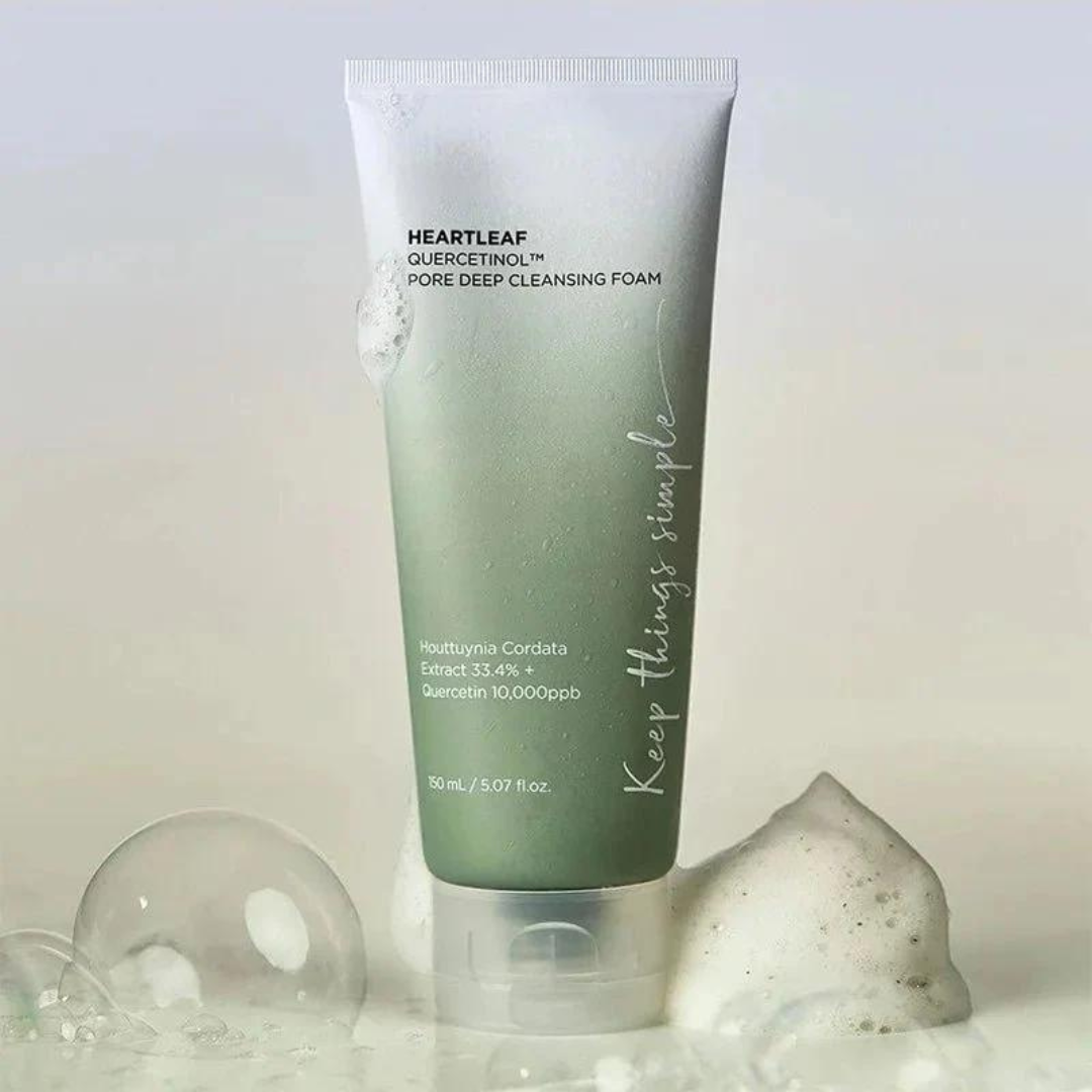 Anua Heartleaf Quercetinol Pore Deep Cleansing Foam 150ml
