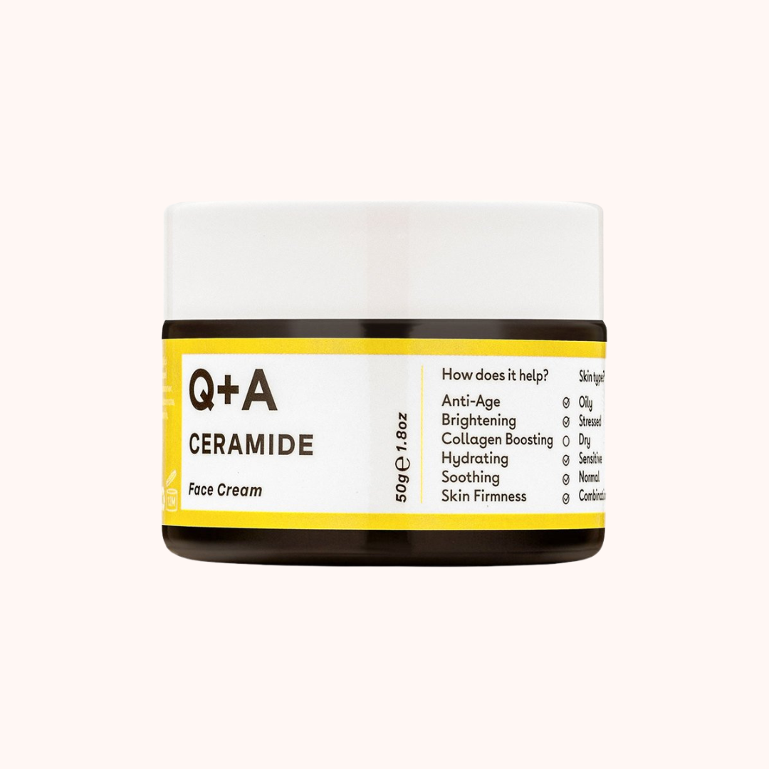 Q+A Ceramide Moisturizing Face Cream 50g