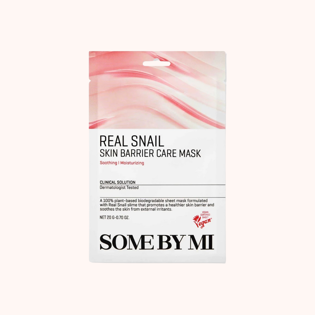 Some By Mi Real Snail Skin Barrier Care Mask 20g