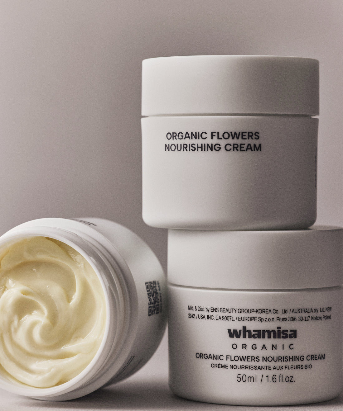 Whamisa Organic Flowers Nourishing Cream 50ml